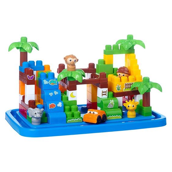 Fisher-Price Mega Bloks Themenbox - Großer Zoo