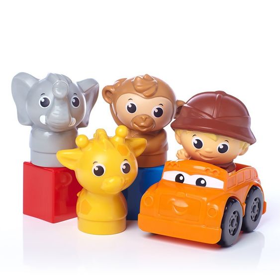 Fisher-Price Mega Bloks Themenbox - Großer Zoo