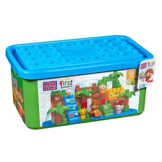 Fisher-Price Mega Bloks Themenbox - Großer Zoo