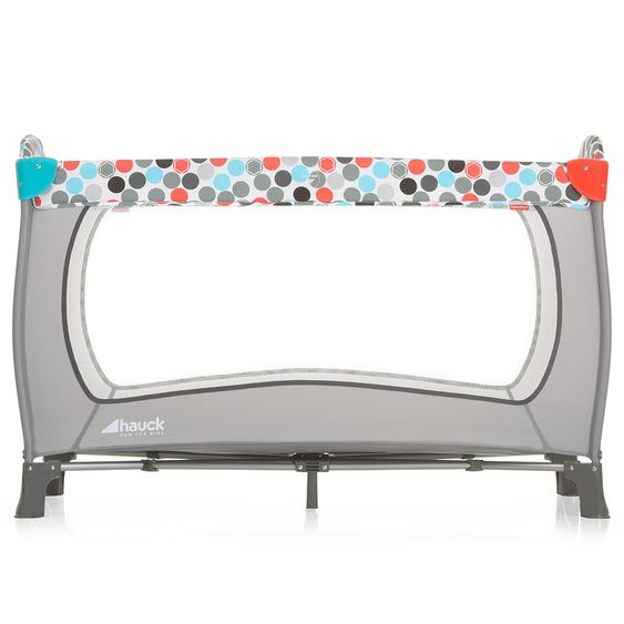Fisher-Price Travel Cot Sleep N Play Plus - Grey