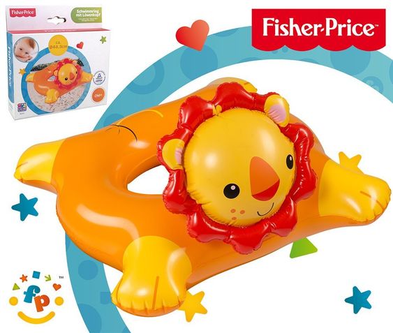 Fisher-Price Schwimmring Löwe 55 cm