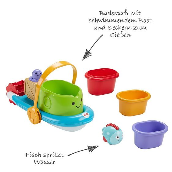 Fisher-Price Stack bathing boat