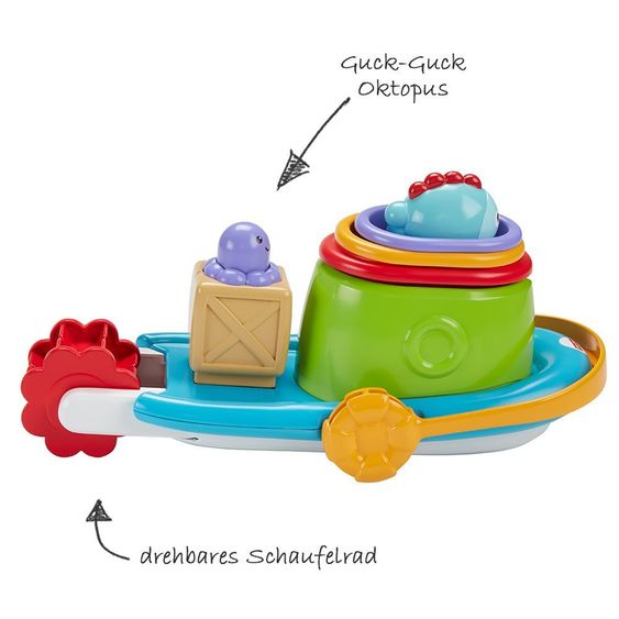 Fisher-Price Stack bathing boat