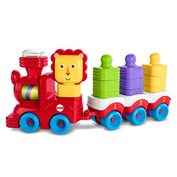 Fisher-Price Stapelspaß Löwen-Lok