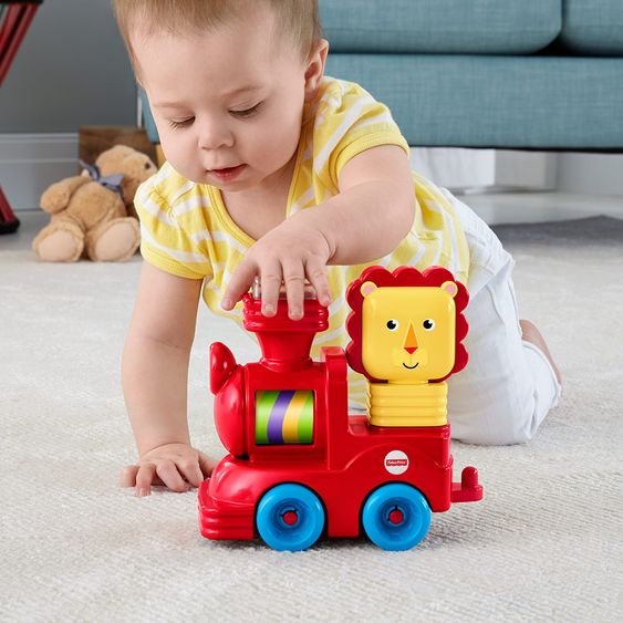 Fisher-Price Stapelspaß Löwen-Lok