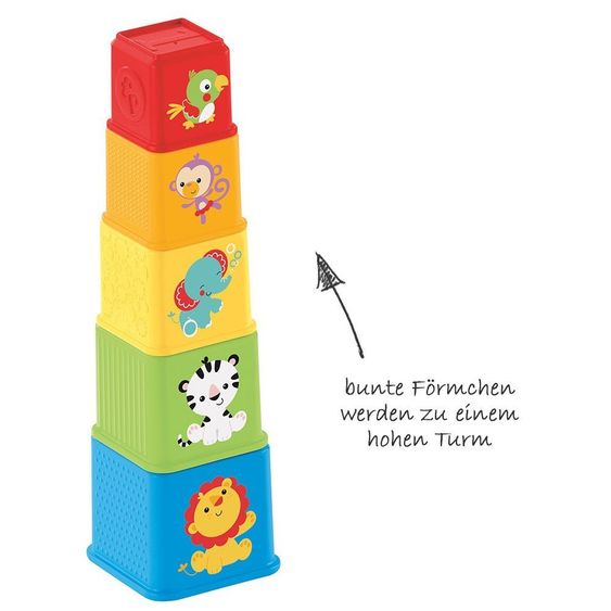 Fisher-Price Stapelwürfel - Bunt