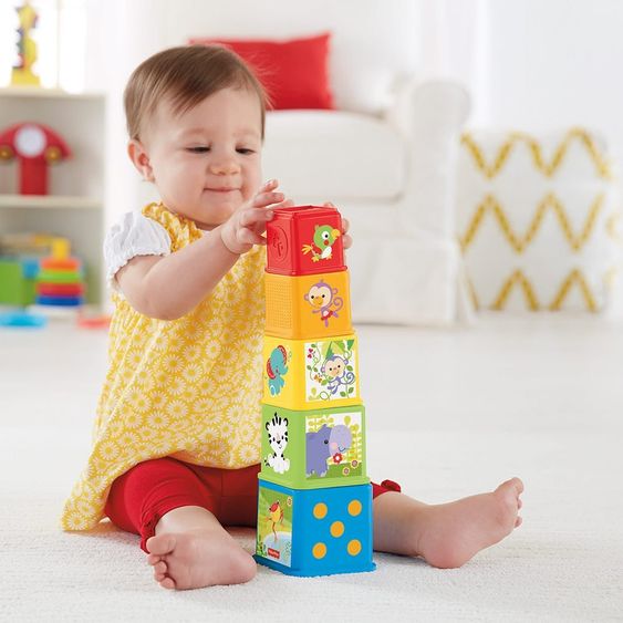 Fisher-Price Stapelwürfel - Bunt