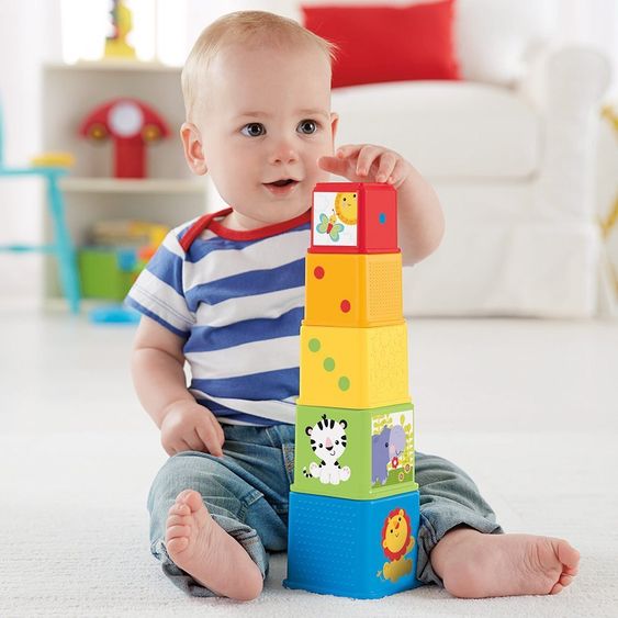 Fisher-Price Stapelwürfel - Bunt
