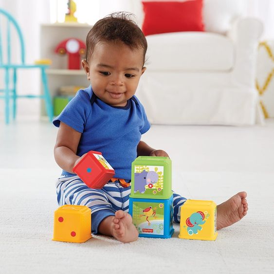 Fisher-Price Stapelwürfel - Bunt