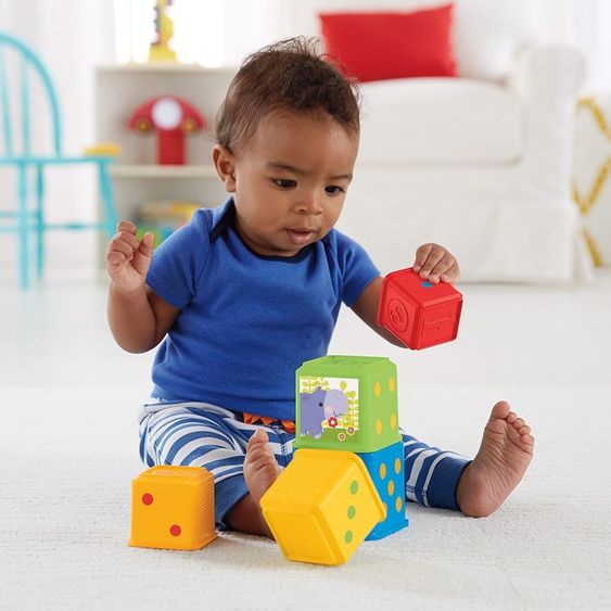 Fisher-Price Stapelwürfel - Bunt