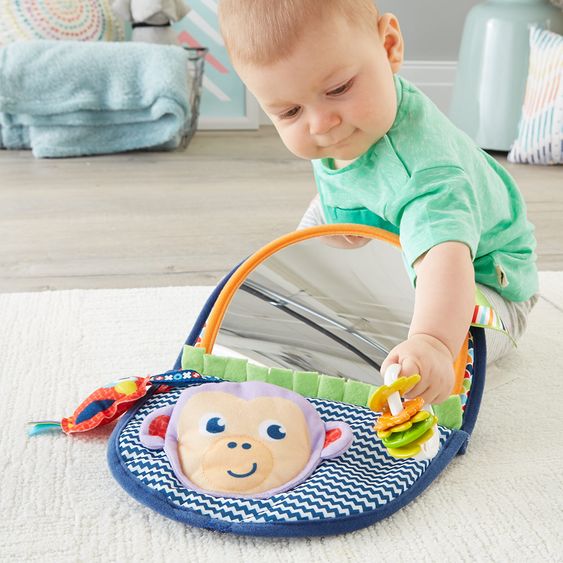 Fisher-Price Libro di stoffa XXL Specchio di scimmia