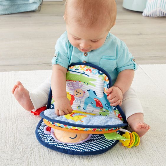 Fisher-Price Libro di stoffa XXL Specchio di scimmia