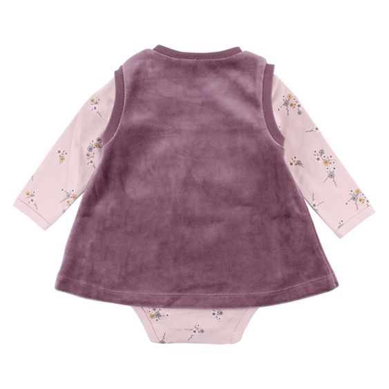 Fixoni 2 tlg. Set Body + Kleid Nicki - Free Bordeaux Rosa - Gr. 56