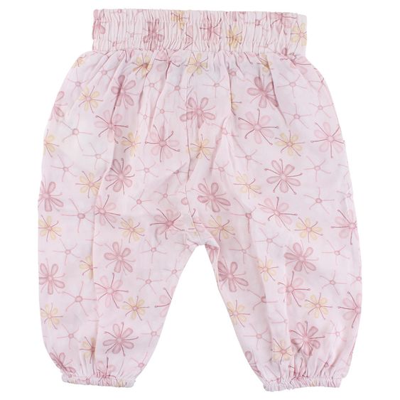 Fixoni Hose Blumen - Rosa - Gr. 56