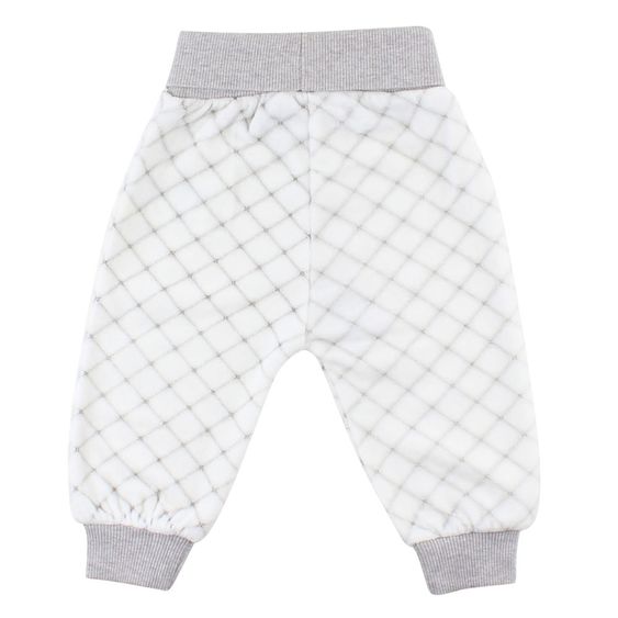 Fixoni Hose Hush Nicki - Karo Offwhite - Gr. 56