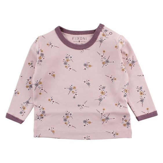 Fixoni Langarmshirt Free - Rosa - Gr. 56