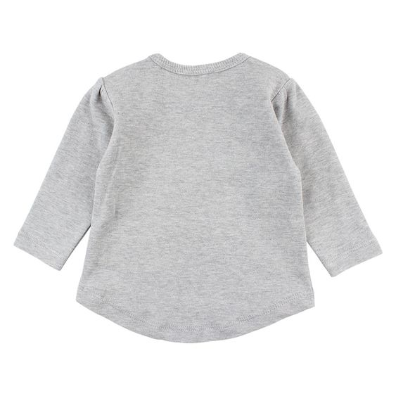 Fixoni Langarmshirt Future - Grau Rosa - Gr. 56