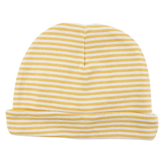 Fixoni Mütze Free - Streifen Gelb - Gr. 50/56