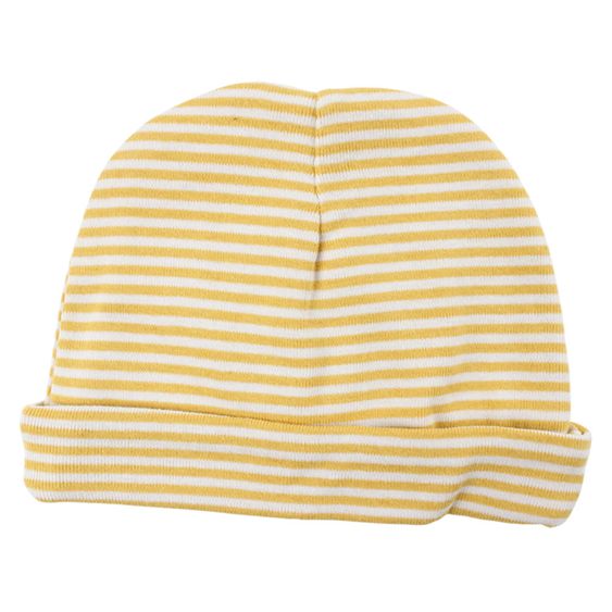 Fixoni Mütze Free - Streifen Gelb - Gr. 50/56