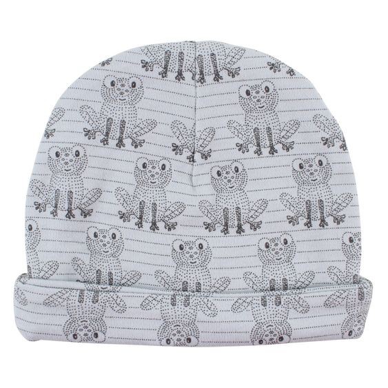 Fixoni Mütze - Grow Frosch Hellblau - Gr. 50/56