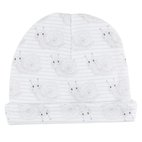 Fixoni Mütze - Grow Schnecke Offwhite - Gr. 50/56