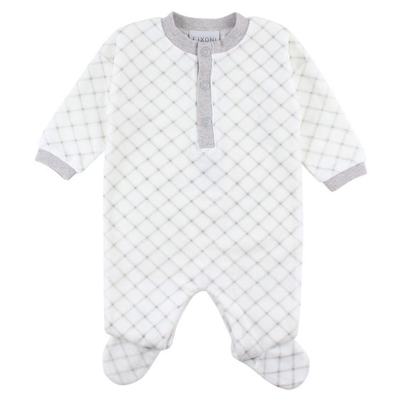 Fixoni Overall Hush Nicki - Karo Offwhite - Gr. 56