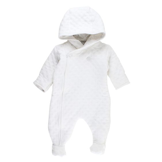 Fixoni Overall mit Kapuze - Grow Offwhite - Gr. 56