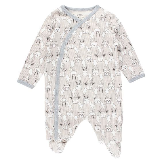 Fixoni Schlafanzug Einteiler - Future Offwhite - Gr. 56
