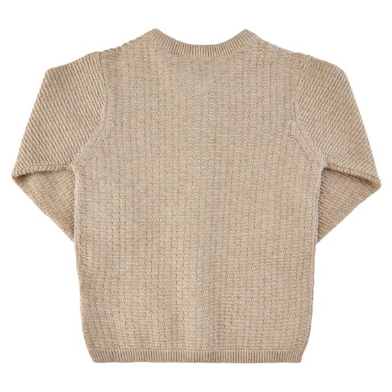 Fixoni Strickjacke - Sand Melange - Gr. 50