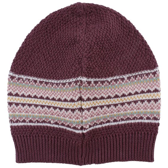 Fixoni Strickmütze Hush - Bordeaux - Gr. 50/56