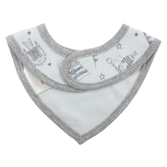 Fixoni Wende-Halstuch Enjoy - Zirkus - Hellblau