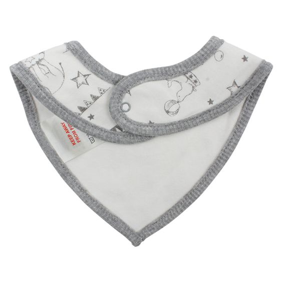 Fixoni Wende-Halstuch Enjoy - Zirkus - Offwhite