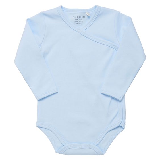 Fixoni Wickelbody Langarm - Hellblau - Gr. 44