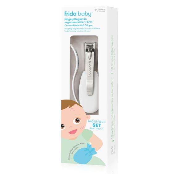 Fridababy 2 tlg. Nagelpflegeset in ergonomischer Form