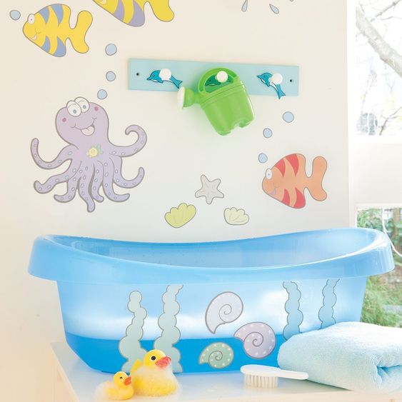 FunToSee 28-tlg. Wandaufkleber-Set - Unterwasserwelt