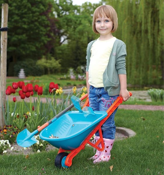 Gardena 5-tlg. Schubkarren-Set inkl. Kindergeräte