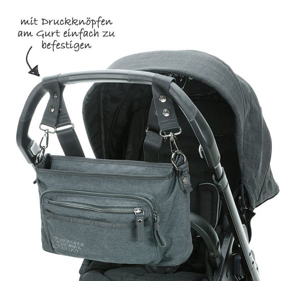 George Gina & Lucy Buggy Organizer Baby 2 Stroll - Anthra Melange