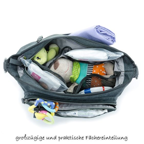 George Gina & Lucy Buggy Organizer Baby 2 Stroll - Anthra Melange