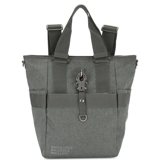 George Gina & Lucy Wickelrucksack Baby 2 Carry - Anthra Melange