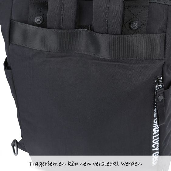 George Gina & Lucy Wickelrucksack Minor Monokissed - Black