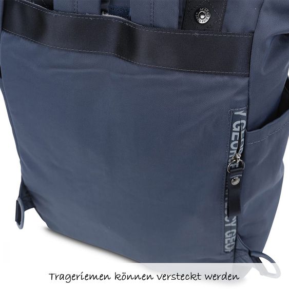 George Gina & Lucy Wickelrucksack Minor Monokissed - Navy