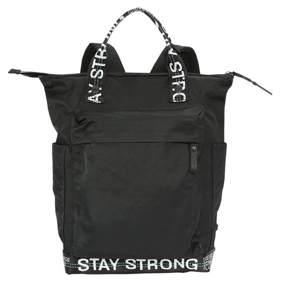 George Gina & Lucy Wickelrucksack Minor Monokissed - Stay Strong - Black