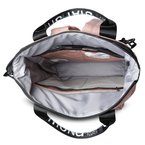 George Gina & Lucy Wickelrucksack Minor Monokissed - Stay Strong - Dusty Rose