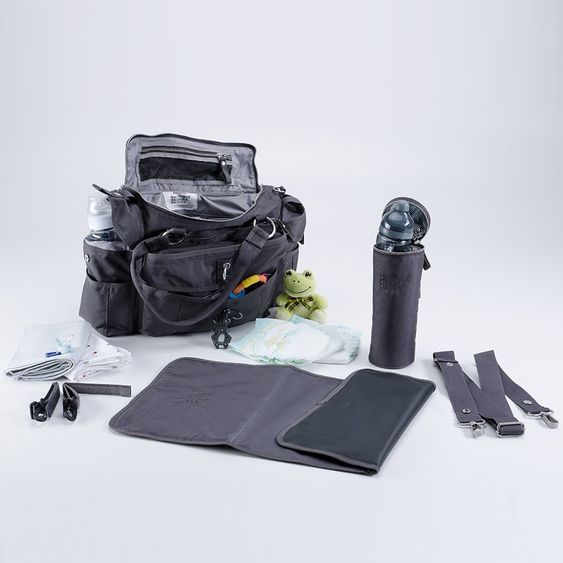 George Gina & Lucy Wickeltasche Baby 2 Go - Grey-p-fruit
