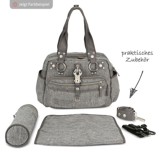 George Gina & Lucy Wickeltasche Baby 2 Kiss - Beige Melange