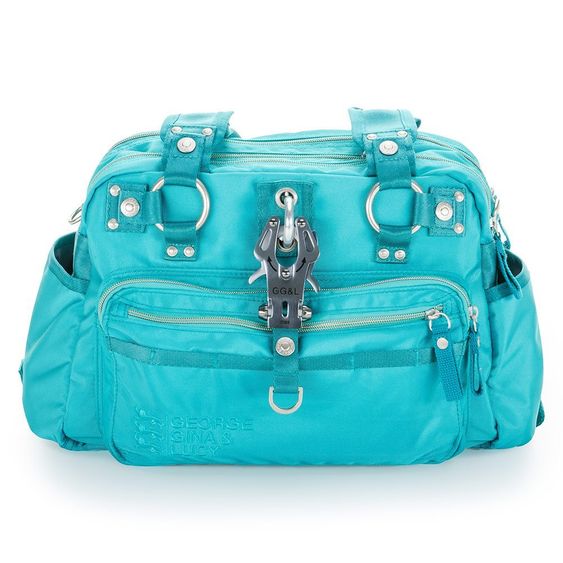 George Gina & Lucy Borsa fasciatoio Baby 2 Kiss - Bora Bora Blu