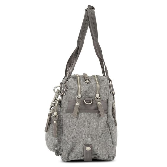 George Gina & Lucy Wickeltasche Baby 2 Kiss - Grey Melange