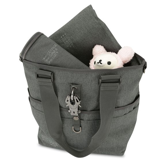 George Gina & Lucy Wickeltasche Baby 2 Love - Anthra Melange