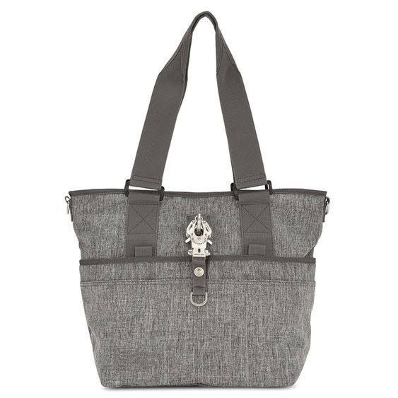 George Gina & Lucy Wickeltasche Baby 2 Love - Grey Melange