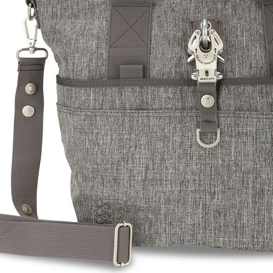 George Gina & Lucy Wickeltasche Baby 2 Love - Grey Melange